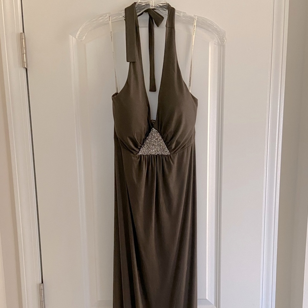 NWOT Tommy Bahama long halter neck dress
